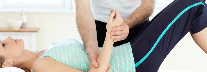 Chiropractic Hamilton ON Woman Receiving Physiotherapy